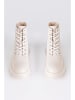 Musk Leren boots beige