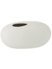 J Line Vase in Weiß - (H)13 x Ø 25 cm