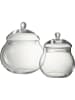 J Line Aufbewahrungsglas in Transparent- (B)20 x (H)23,5 cm