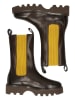 MELVIN & HAMILTON Leder-Chelsea-Boots "Megan 14" in Braun/ Gelb