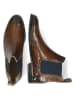 MELVIN & HAMILTON Leren chelseaboots "Susan 10" bruin/donkerblauw