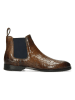 MELVIN & HAMILTON Leren chelseaboots "Susan 10" bruin/donkerblauw