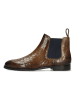 MELVIN & HAMILTON Leren chelseaboots "Susan 10" bruin/donkerblauw
