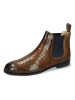MELVIN & HAMILTON Leren chelseaboots "Susan 10" bruin/donkerblauw