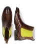 MELVIN & HAMILTON Leder-Chelsea-Boots "Amelie 5" in Braun/ Gelb
