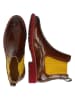 MELVIN & HAMILTON Leder-Chelsea-Boots "Selina 29" in Braun/ Gelb