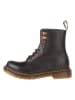 Dr. Martens Leder-Boots in Schwarz