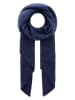Zwillingsherz Sjaal donkerblauw - (L)185 x (B)110 cm