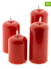 Profiline 4er-Set: LED-Kerzen in Rot