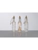 Profiline 3er-Set: Dekoleuchten in Transparent - (H)29,5 x Ø 7,3 cm