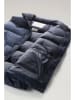 Woolrich Doorgestikte bodywarmer donkerblauw