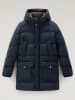 Woolrich Donsjas donkerblauw