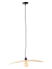 Brilliant Hanglamp "Jefter" naturel - (H)120 x Ø 60 cm