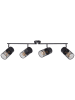 Brilliant Lampa sufitowa "Kamolo" w kolorze czarnym - 108 x 25 cm