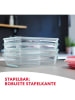Emsa Frischhaltedose "Clip & Close" in Rot - 3 l