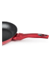 Trendy Kitchen by EXCÉLSA Patelnia "Phoenix" w kolorze czerwonym - Ø 24 cm