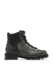 Sorel Leder-Boots "Lennox" in Schwarz