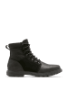 Sorel Leder-Boots "Carson" in Schwarz