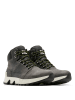 Sorel Leder-Boots "Mac hill" in Grau