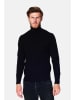 C& Jo Rollkragenpullover in Schwarz