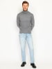 C& Jo Rollkragenpullover in Grau
