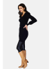 C& Jo Gebreide jurk zwart