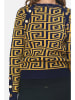 C& Jo Sweter w kolorze granatowo-żółtym