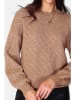 C& Jo Sweter w kolorze karmelowym