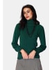 C& Jo Rollkragenpullover in Grün