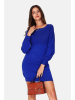 William de Faye Kleid in Blau
