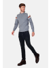 William de Faye Pullover in Hellgrau