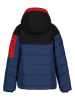 Icepeak Doorgestikte jas "Latta" donkerblauw/zwart/rood
