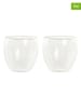 Alexandra House 2er-Set: Tassen in Transparent - 100 ml