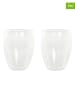 Alexandra House 2er-Set: Jumbotassen in Transparent - 380 ml