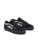 Vans Skórzane sneakersy w kolorze czarno-białym