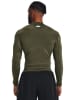 Under Armour Trainingslongsleeve "HG Armour Comp" in Khaki