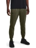 Under Armour Spodnie dresowe "Armour" w kolorze khaki