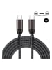 SWEET ACCESS Kabel USB-C w kolorze czarnym - dł. 1 m