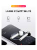 SmartCase Słuchawki Bluetooth In-Ear w kolorze srebrno-czarnym