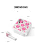 SmartCase Bluetooth-In-Ear-Kopfhörer in Rosa/ Silber