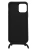 SmartCase Case w kolorze czarnym ze sznurkiem do iPhone 13 PRO