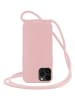 SmartCase Case mit Kordel für iPhone 14 PRO MAX in Rosa