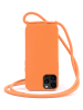 SmartCase Case mit Kordel für iPhone 12/12PRO in Orange