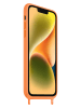 SmartCase Case w kolorze pomarańczowym ze sznurkiem do iPhone 12/12 PRO