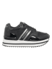 Patrizia Pepe Leren sneakers zwart