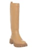 Patrizia Pepe Leren laarzen beige