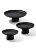 Scandinavia Concept 3-delige set: serveerschalen zwart