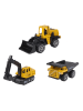 MGM 3-delige set: bouwvoertuigen - vanaf 3 jaar