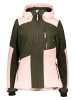 O`Neill Ski-/ Snowboardjacke "Cascade" in Khaki/ Rosa