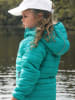 Kamik Dunne all-season doorgestikte jas "Acacia" turquoise